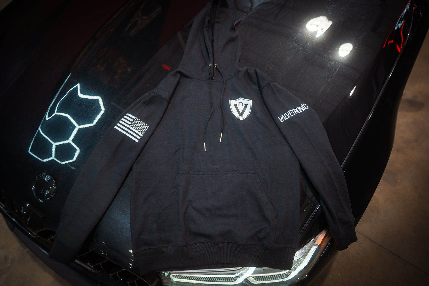 Valvetronic Safety Car Graphic Hoodie