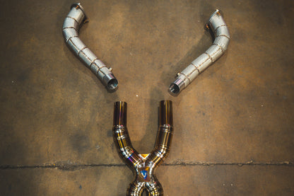 Ferrari California 4.3 V8 Free Flow Front Pipes