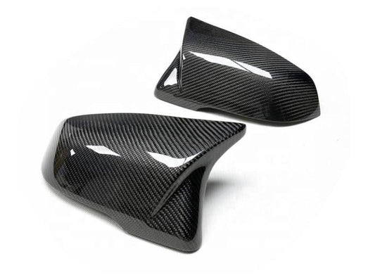 F Series Carbon Fiber Mirror Caps M Style