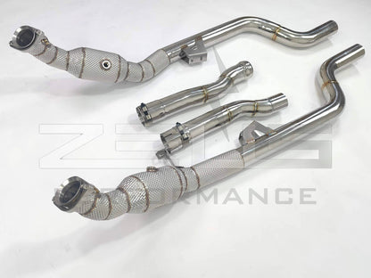 M157 E63 CLS63s Catless Downpipes 5.5l V8 - W212 C218