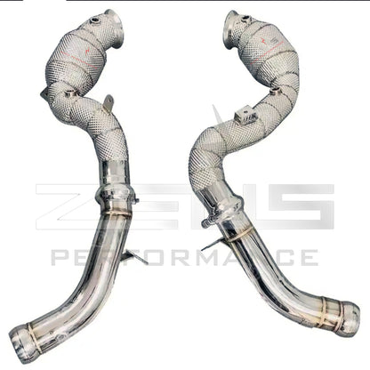 M177 E63 GT63 Hi-Flow Downpipes 4.0l V8 - W213