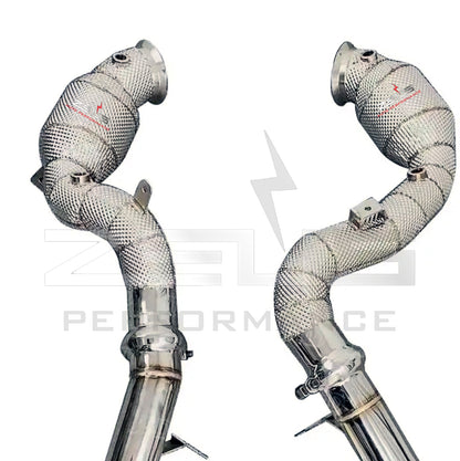 M177 E63 GT63 Hi-Flow Downpipes 4.0l V8 - W213